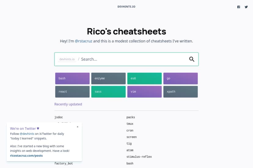 Devhints